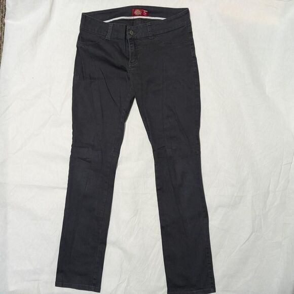 Vintage y2k Dickies Women's Grey Pants - Picture 2 of 8